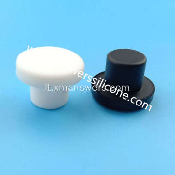 Gommino in silicone con tappo in gomma/nitrile per uso alimentare personalizzato FDA